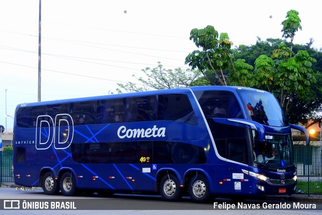 Viação Cometa 14307 na cidade de São Paulo, São Paulo, Brasil, por Felipe Navas Geraldo Moura . ID da foto: 6122144.