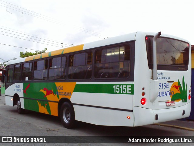 Viação Piracicabana Cubatão 1515E na cidade de Cubatão, São Paulo, Brasil, por Adam Xavier Rodrigues Lima. Número da foto: #6121344.