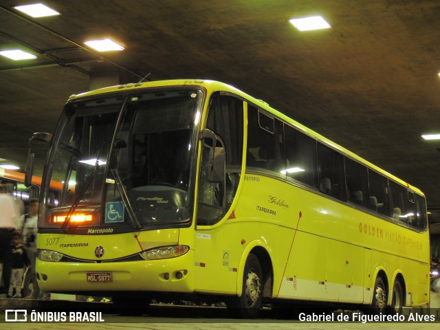 Viação Itapemirim 5077 na cidade de Belo Horizonte, Minas Gerais, Brasil, por Gabriel de Figueiredo Alves. Número da foto: #6121050.