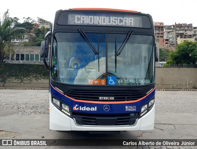 Viação Ideal B28625 na cidade de Rio de Janeiro, Rio de Janeiro, Brasil, por Carlos Alberto de Oliveira Júnior. ID da foto: 6122597.