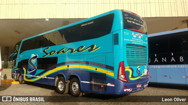 Soares Turismo e Fretamento 3015 na cidade de Caruaru, Pernambuco, Brasil, por Leon Oliver. Número da foto: #6123715.
