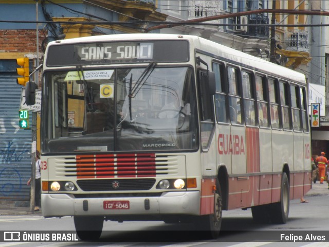 Expresso Rio Guaíba 003 na cidade de Porto Alegre, Rio Grande do Sul, Brasil, por Felipe Alves. ID da foto: 6123226.