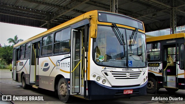 Viação Progresso 11115 na cidade de Três Rios, Rio de Janeiro, Brasil, por Adriano Duarte. Número da foto: #6122811.