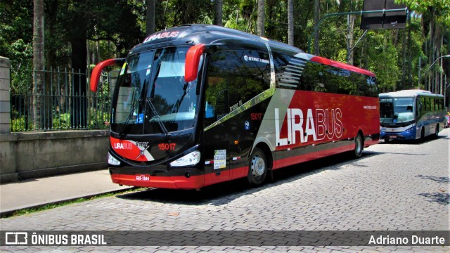 Lirabus 15017 na cidade de Petrópolis, Rio de Janeiro, Brasil, por Adriano Duarte. ID da foto: 6122826.