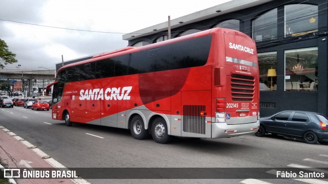 Viação Santa Cruz 202145 na cidade de São Paulo, São Paulo, Brasil, por Fábio Santos. Número da foto: #6125837.