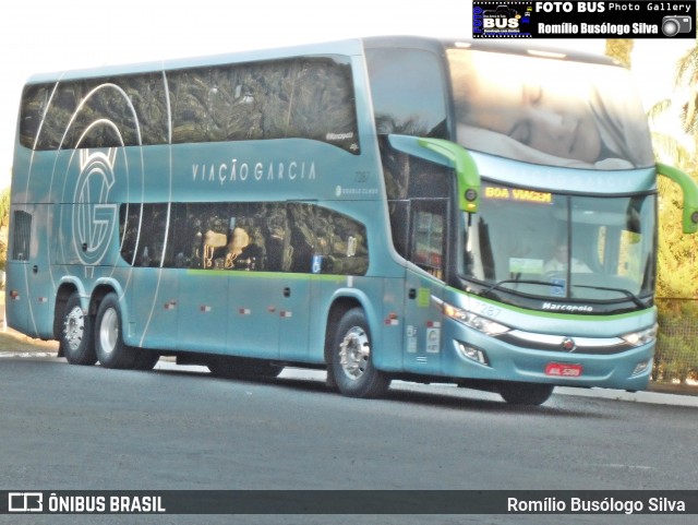 Viação Garcia 7287 na cidade de Rolândia, Paraná, Brasil, por Romílio Busólogo Silva . ID da foto: 6124668.