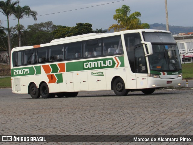 Empresa Gontijo de Transportes 20075 na cidade de Perdões, Minas Gerais, Brasil, por Marcos de Alcantara Pinto. Número da foto: #6125825.
