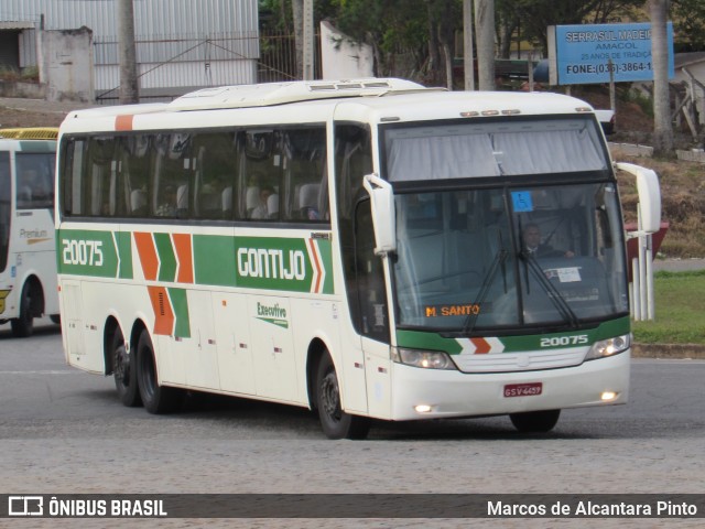 Empresa Gontijo de Transportes 20075 na cidade de Perdões, Minas Gerais, Brasil, por Marcos de Alcantara Pinto. ID da foto: 6125818.