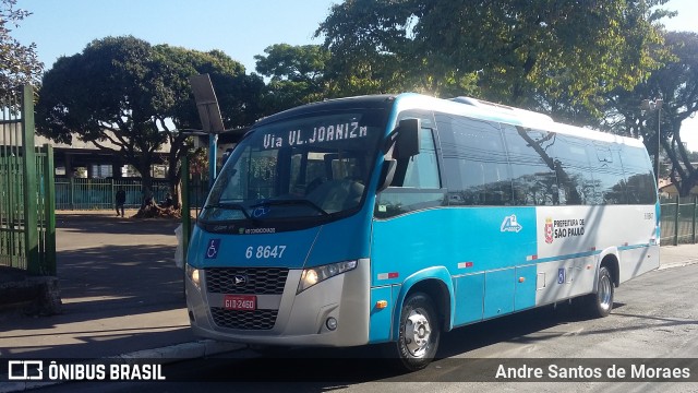 Cooper Líder > A2 Transportes 6 8647 na cidade de São Paulo, São Paulo, Brasil, por Andre Santos de Moraes. ID da foto: 6124032.