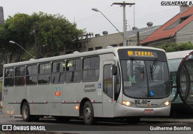 Viação Tamandaré 16L46 na cidade de Curitiba, Paraná, Brasil, por Guilherme Bomfim. Número da foto: #6125867.