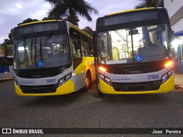 Viação Sorriso de Minas 5108 na cidade de Brasil, por Joao   Pereira. ID da foto: 6126035.