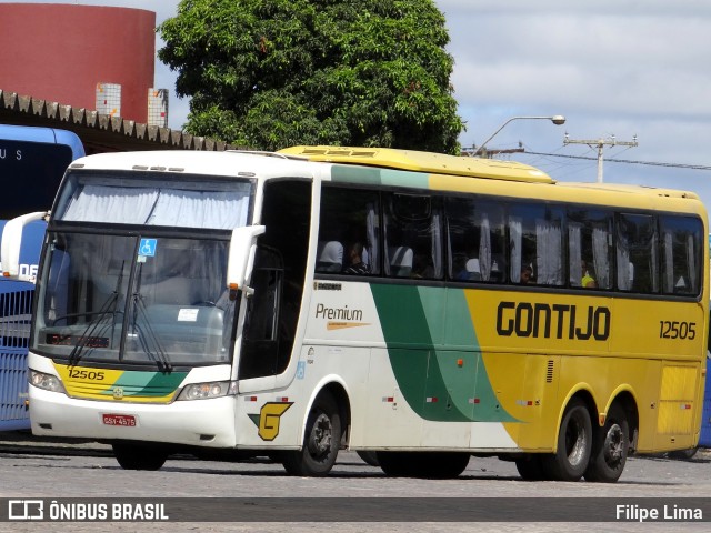 Empresa Gontijo de Transportes 12505 na cidade de Vitória da Conquista, Bahia, Brasil, por Filipe Lima. ID da foto: 6127204.