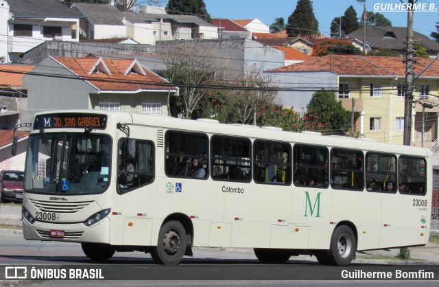 Viação Colombo 23008 na cidade de Curitiba, Paraná, Brasil, por Guilherme Bomfim. Número da foto: #6127911.
