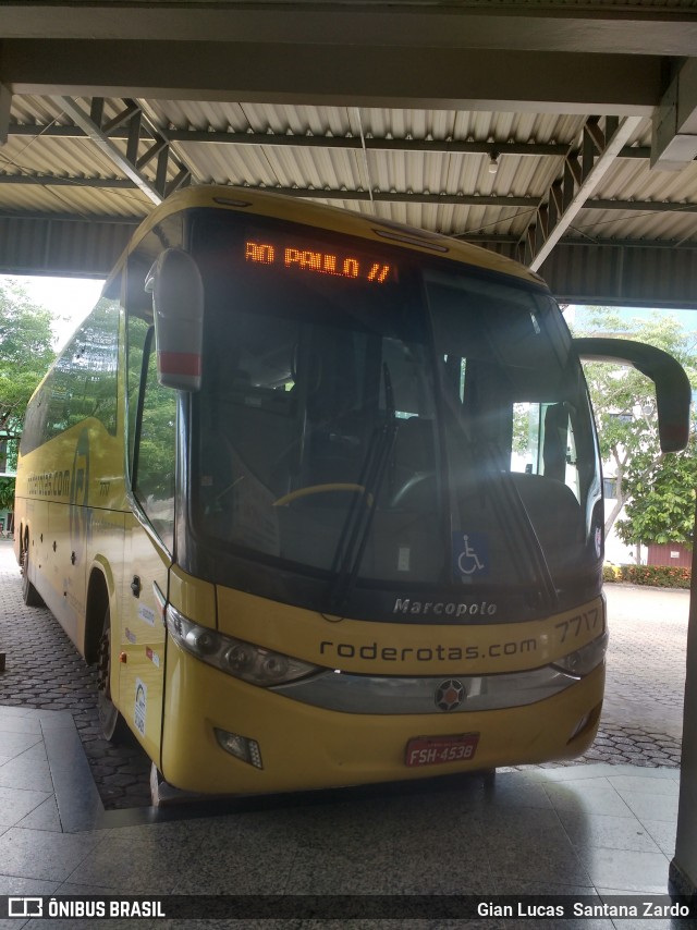 RodeRotas - Rotas de Viação do Triângulo 7717 na cidade de Ji-Paraná, Rondônia, Brasil, por Gian Lucas  Santana Zardo. Número da foto: #6127117.