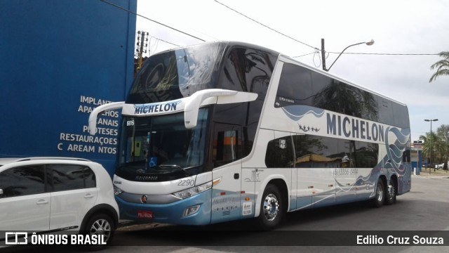 Michelon Turismo 2290 na cidade de Brasil, por Edilio Cruz Souza. ID da foto: 6126480.