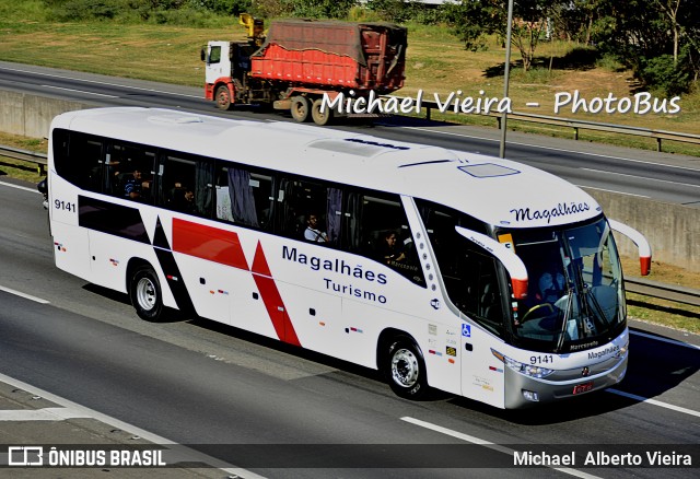 Magalhães Turismo 9141 na cidade de Barueri, São Paulo, Brasil, por Michael  Alberto Vieira. Número da foto: #6126275.