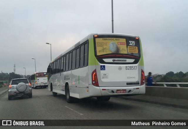 Viação Ideal B28517 na cidade de Brasil, por Matheus  Pinheiro Gomes. Número da foto: #6126274.
