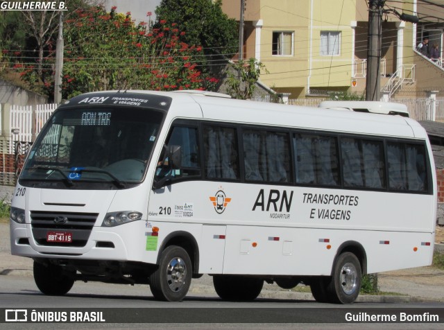 ARN Transportes e Viagens - Nodari Tur 210 na cidade de Curitiba, Paraná, Brasil, por Guilherme Bomfim. Número da foto: #6127859.
