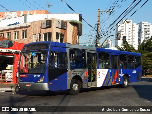 Auto Viação Urubupungá 20.786 na cidade de São Paulo, São Paulo, Brasil, por André Luiz Gomes de Souza. ID da foto: 6129408.