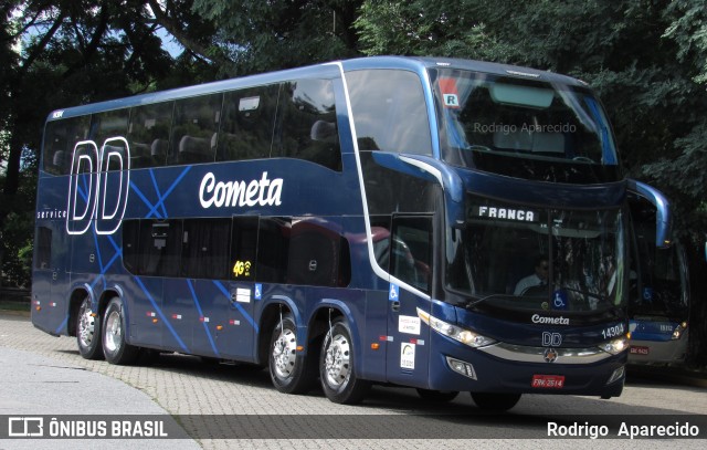 Viação Cometa 14304 na cidade de São Paulo, São Paulo, Brasil, por Rodrigo  Aparecido. ID da foto: 6128923.