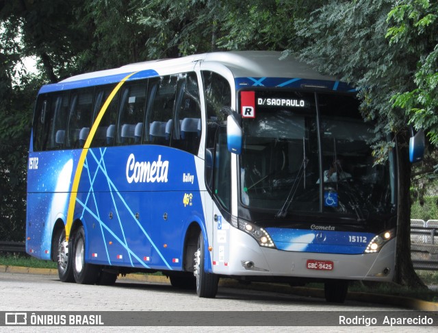 Viação Cometa 15112 na cidade de São Paulo, São Paulo, Brasil, por Rodrigo  Aparecido. ID da foto: 6128924.