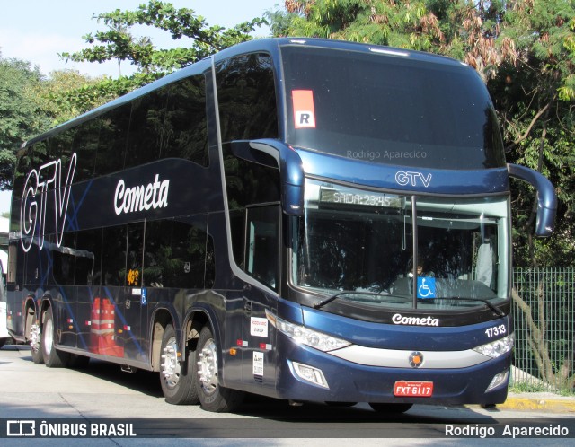 Viação Cometa 17313 na cidade de São Paulo, São Paulo, Brasil, por Rodrigo  Aparecido. Número da foto: #6128933.