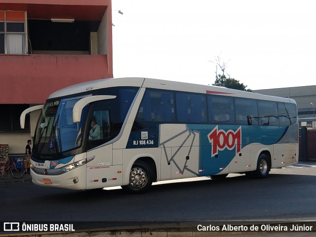 Auto Viação 1001 RJ 108.436 na cidade de Rio de Janeiro, Rio de Janeiro, Brasil, por Carlos Alberto de Oliveira Júnior. Número da foto: #6131351.