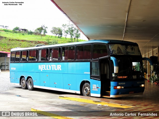 Kellytur 9750 na cidade de João Monlevade, Minas Gerais, Brasil, por Antonio Carlos Fernandes. Número da foto: #6130821.