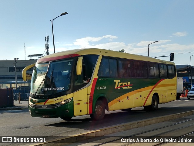 TREL - Transturismo Rei RJ 165.305 na cidade de Rio de Janeiro, Rio de Janeiro, Brasil, por Carlos Alberto de Oliveira Júnior. ID da foto: 6131344.