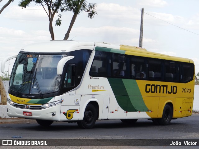 Empresa Gontijo de Transportes 7070 na cidade de Teresina, Piauí, Brasil, por João Victor. ID da foto: 6131370.