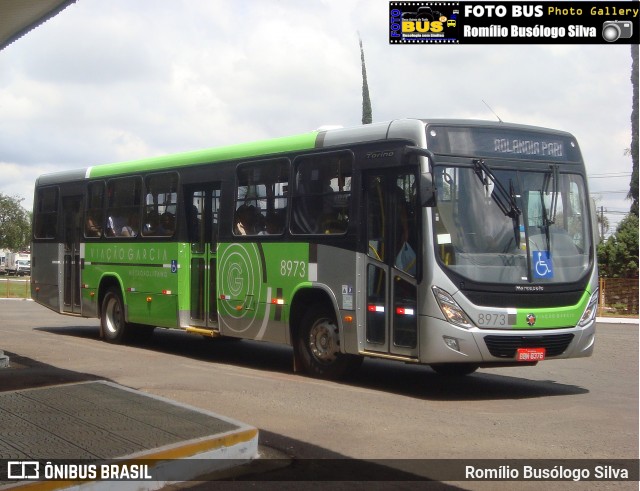 Viação Garcia 8973 na cidade de Rolândia, Paraná, Brasil, por Romílio Busólogo Silva . Número da foto: #6131631.
