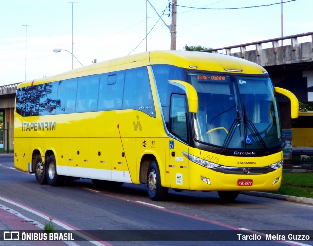 Viação Itapemirim 60775 na cidade de Vitória, Espírito Santo, Brasil, por Tarcilo  Meira Guzzo. Número da foto: #6084803.