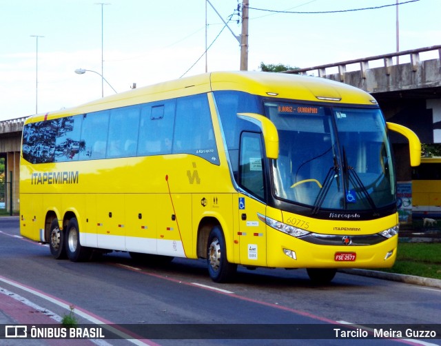 Viação Itapemirim 60775 na cidade de Vitória, Espírito Santo, Brasil, por Tarcilo  Meira Guzzo. ID da foto: 6084803.