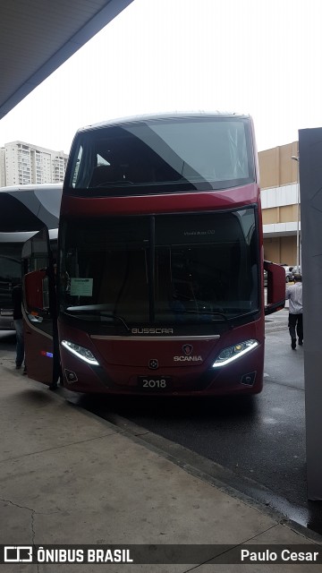 Busscar Ônibus na cidade de São Paulo, São Paulo, Brasil, por Paulo Cesar. Número da foto: #6084988.