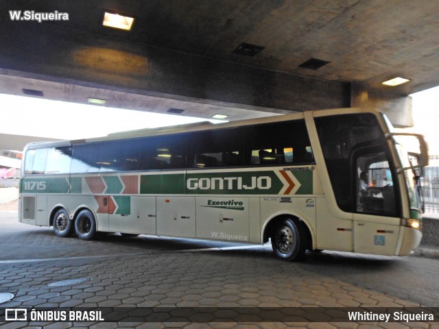 Empresa Gontijo de Transportes 11715 na cidade de Belo Horizonte, Minas Gerais, Brasil, por Whitiney Siqueira. ID da foto: 6083897.