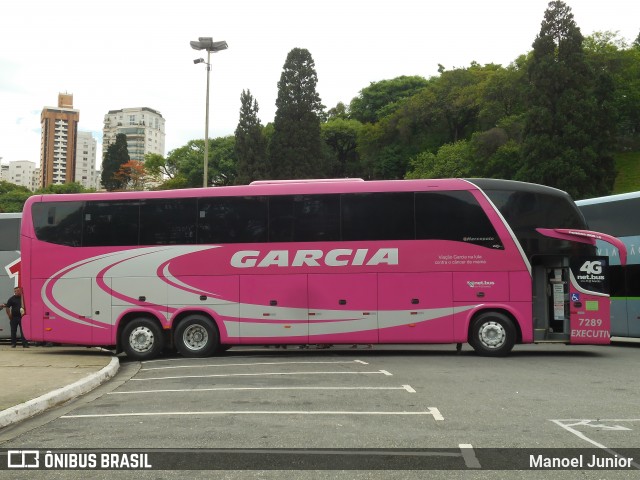 Viação Garcia 7289 na cidade de São Paulo, São Paulo, Brasil, por Manoel Junior. Número da foto: #6084441.