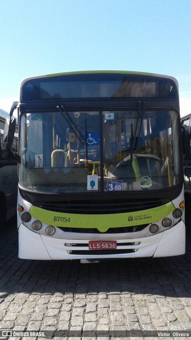 Viação Verdun B71154 na cidade de Rio de Janeiro, Rio de Janeiro, Brasil, por Victor  Oliveira. Número da foto: #6084917.