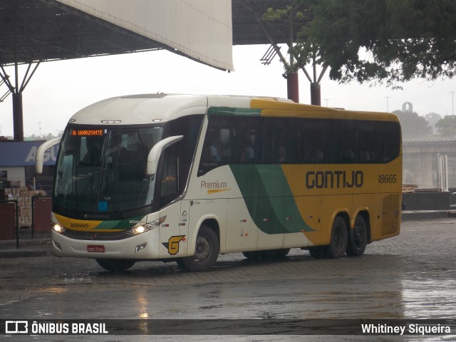 Empresa Gontijo de Transportes 18665 na cidade de Vitória, Espírito Santo, Brasil, por Whitiney Siqueira. Número da foto: #6084548.