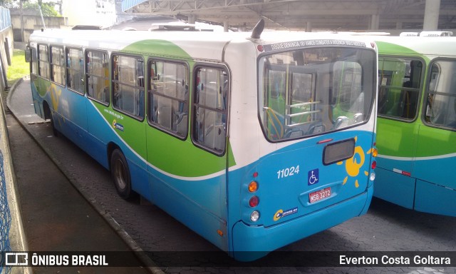 Metropolitana Transportes e Serviços 11024 na cidade de Vila Velha, Espírito Santo, Brasil, por Everton Costa Goltara. Número da foto: #6133568.