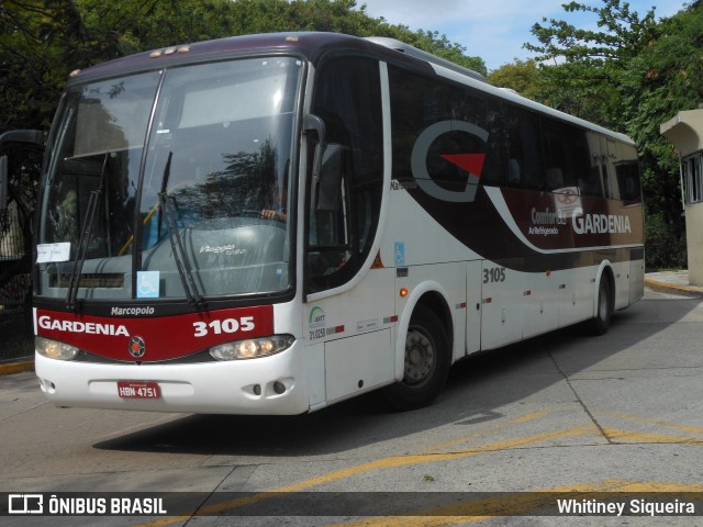 Expresso Gardenia 3105 na cidade de São Paulo, São Paulo, Brasil, por Whitiney Siqueira. Número da foto: #6133690.