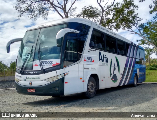 Alfa Turismo & Transportes A-07047 na cidade de Camaçari, Bahia, Brasil, por Aneivan Lima. ID da foto: 6133836.