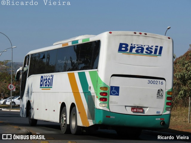 Trans Brasil > TCB - Transporte Coletivo Brasil 300216 na cidade de Brasília, Distrito Federal, Brasil, por Ricardo Vieira. ID da foto: 6132453.