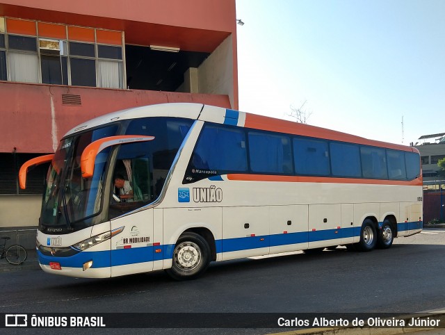 Expresso União 10265 na cidade de Rio de Janeiro, Rio de Janeiro, Brasil, por Carlos Alberto de Oliveira Júnior. Número da foto: #6133507.