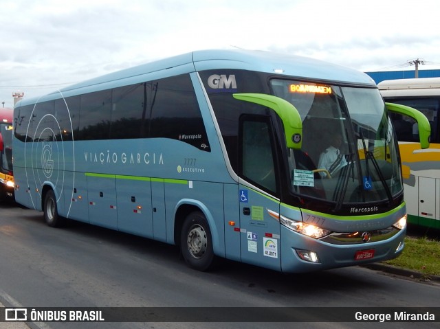 Viação Garcia 7777 na cidade de Campinas, São Paulo, Brasil, por George Miranda. ID da foto: 6135005.