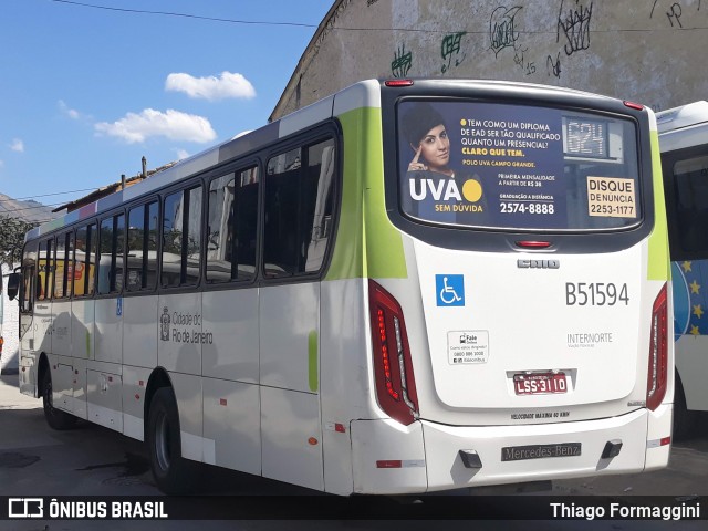 Viação Novacap B51594 na cidade de Brasil, por Thiago Formaggini. ID da foto: 6134403.