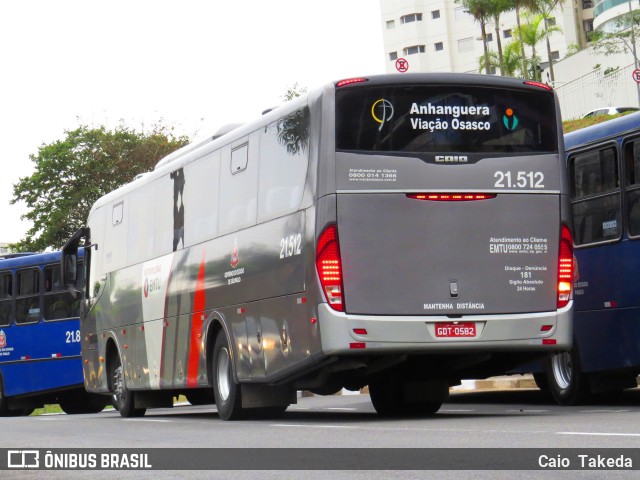 Viação Osasco 21.512 na cidade de Brasil, por Caio  Takeda. Número da foto: #6135776.