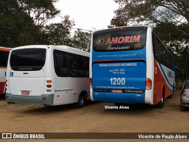 Amorim Turismo 1200 na cidade de Tiradentes, Minas Gerais, Brasil, por Vicente de Paulo Alves. ID da foto: 6134188.