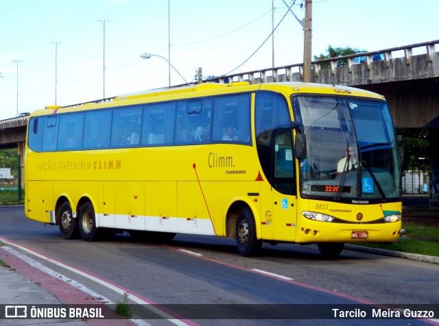 Viação Itapemirim 8823 na cidade de Vitória, Espírito Santo, Brasil, por Tarcilo  Meira Guzzo. ID da foto: 6086984.