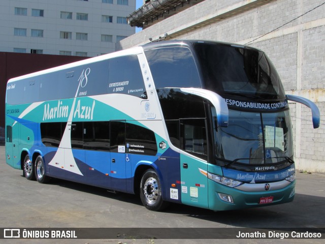 Marlim Azul Turismo 1818 na cidade de Brasil, por Jonatha Diego Cardoso. ID da foto: 6085432.