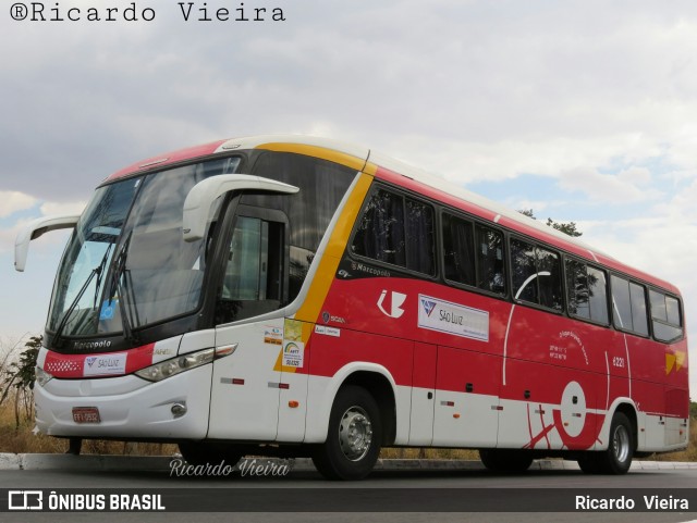 Viação São Luiz 6221 na cidade de Brasília, Distrito Federal, Brasil, por Ricardo Vieira. ID da foto: 6085706.